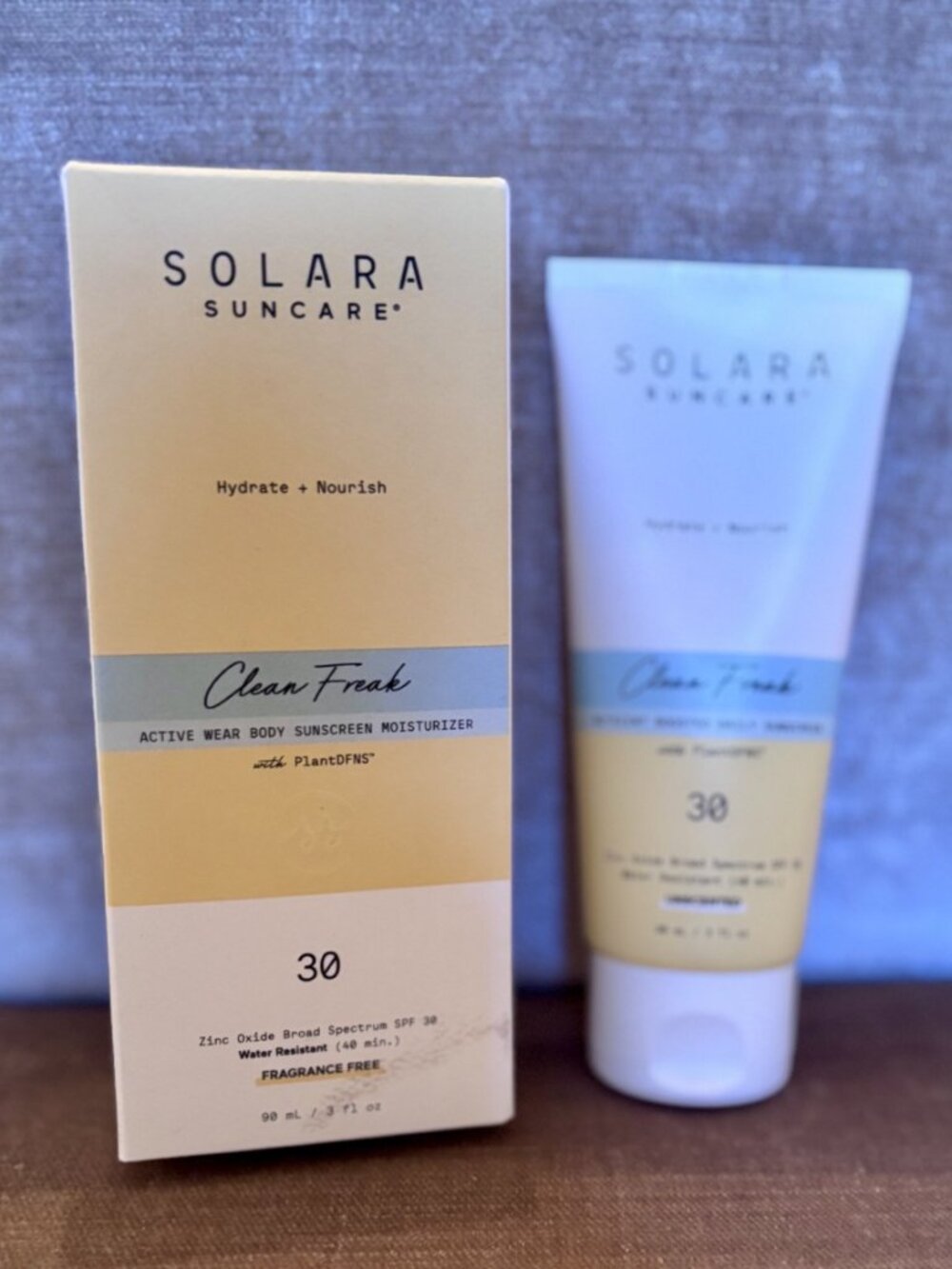 Solara - Clean Freak Nutrient Boosted Body Sunscreen SPF30 - NWT